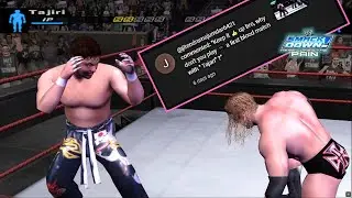 Tajiri vs Triple H | First Blood Match | WWE Smackdown Here Comes The Pain