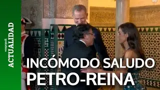 La 'cobra' de la Reina Letizia a Petro