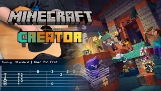 Creator - Minecraft (Lena Raine) | Fingerstyle Guitar TAB