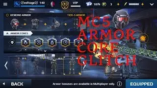 MC5 Armor Core Glitch :D