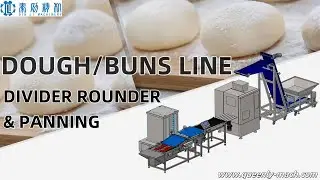 Goodbye to hard-working job ! This Massive Dough balls Line Makes 12000 Rolls Per Hour!
