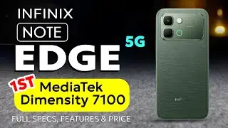 Технические характеристики, особенности и цена Infinix NOTE Edge 5G &mdash; теперь доступен на Филиппинах.