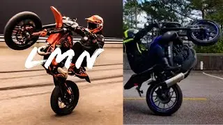 LMN snapchat compilation #1 ``yamaha mt 125 wheelies, ktm duke wheelies and much more!``