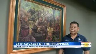 Filipino American Heritage Month: Hidden painting reveals unsung heroes of WWII