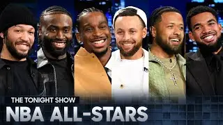 2026 NBA All-Stars: Stephen Curry, Shai Gilgeous-Alexander, Jalen Brunson and More | Tonight Show