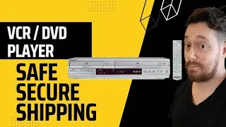 VCR / DVD Combo Safe Secure Shipping Tutorial