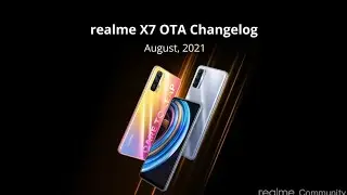 REALME X7 August NEW C.06 UPDATE | REALME X7 REALME UI 2.0 UPDATE | ANDROID 11 UPDATE#shorts