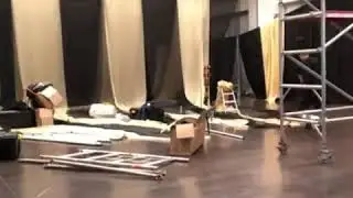 Installing Ceiling Drapes