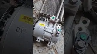 Hyundai Verna Fludic Ac Kit Change #hyundai #compressor #verna #smcarac #acservice