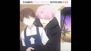 &deg;⟨TAMON Practicing With Utage😍⟩&bull; | TAMON's B- Side || #anime #shorts