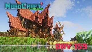 Nardcraft Season 2 | DAY 159 - Duplicating Suspicious Gravel - Minecraft Stream VOD