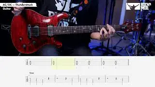 AC/DC &ndash; Thunderstruck. Guitar Tutorial
