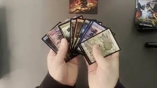 MTG ASMR | Lord of the Rings: Tales of Middle-Earth Scene Box: The Might of Galadriel