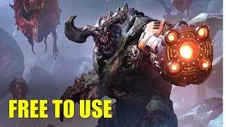 DOOM - Free To Use Gameplay (60 FPS)