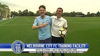 Kicking Goals w/ Tim Cahill | Studio 10