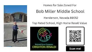 Crighton Rinaldi | Homes for Sale Zoned for Bob Miller Middle School | 89052