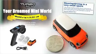 Turbo Racing 1/76th scale Full Proportional Mini RC Car, Ready-to-run