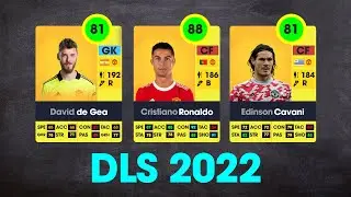 DLS 22 Update News | Ranking Manchester United players - Dream League Soccer 2022