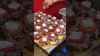 Heart attack burger | Muskan Burger | #ghaziabad #delhistreetfood #shorts #burger #streetfoodindia