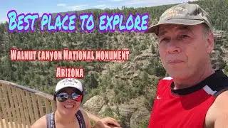 Walnut Canyon Flagstaff Arizona ||Amazing and Unique scenery || Part 1