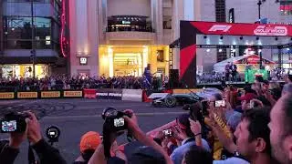 Formula 1 Festival Hollywood Bottas Burnout Donuts