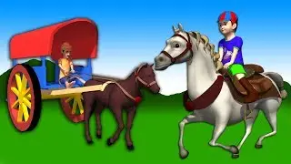 Chal Chal Gurram | Telugu Rhymes for Children |Baby songs | Boo Boo Bells