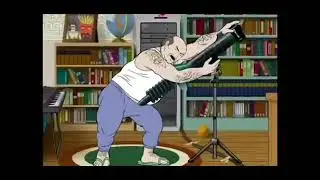 Aqua Teen Hunger Force - Carl and his friend &ldquo;Goliath&rdquo;