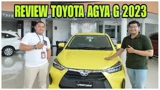 REVIEW TOYOTA AGYA TIPE G 2023 DI PANDU BANG TEGUH DI DEALER TOYOTA ASTRIDO HARMONI JAKARTA
