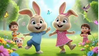 Bunny Hop Boogie | Cute Bunny Song for Kids | Toy Land