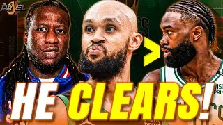 Does Derrick White CLEAR Jaylen Brown?!