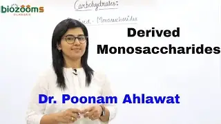 Few Facts of Derived Monosaccharides / Dr. Poonam Ahlawat / Biozooms Classes / NEET Crash Course.
