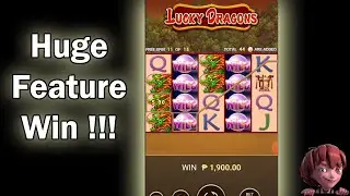 Huge Win on Lucky Dragons Online Slot Machine by JDB, Bingo Plus, Tips and Tricks (LEGIT!)