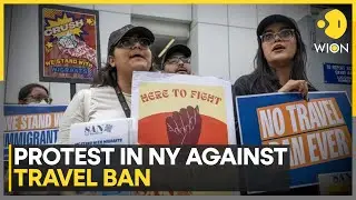New York Civic Leaders Protest Against US Travel Ban In The City | World News | WION