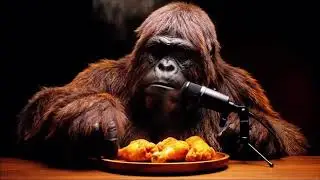 GORILLA MUKBANG AI ASMR (Google&rsquo;s Veo 3)