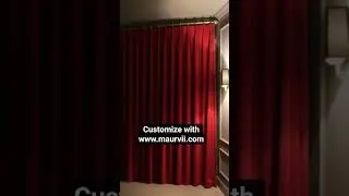Home theatre curtain.#interiordesign #home #usa #ireland #uk #france #london #newyork #shorts #rpg
