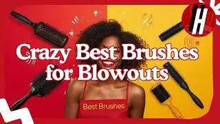 Crazy Best Brushes for Blowouts on Short Natural Hair 3A&ndash;4C Coils  - HairBrushy