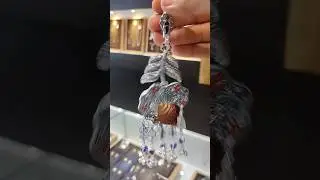 Silver Keychain Latest Design #keychain #silverkeychain #silverjewllery #silver #views