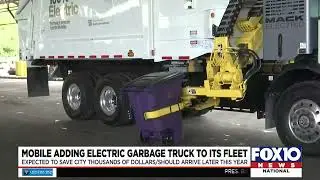 Mobile adding electric garbage truck to fleet