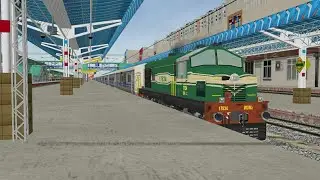 Shunting Of New Antyodaya Rakes for New Delhi - Amritsar Antyodaya Express at New Delhi Pf No:-6
