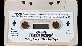 The World of Teddy Ruxpin Teddy Ruxpin Display Tape (white label) (audio)