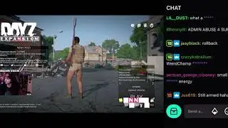 Summit1g VS DayZ HACKER. (with Chat)
