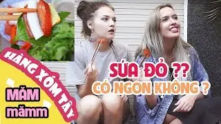 Thử ăn SỨA ĐỎ | Red Jellyfish review | H&Agrave;NG X&Oacute;M T&Acirc;Y | CornGo Productions