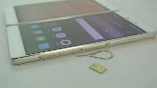 Huawei P8 / P8 Lite - How To Insert SIM Card & Micro SD Card HD