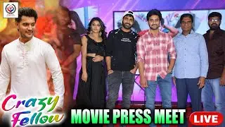 Live : Hero Aadi Sai Kumar's Crazy Fellow Movie Press Meet | Digangana Suryavanshi | TFJA