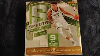 Busting a 2017-18 Panini Spectra Basketball Box Rare rookie RPA! 😱🤑