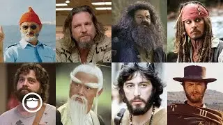 Are These 8 Famous Movie Beards Real or Fake? | Carlos Costa