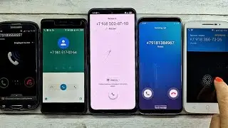Samsung Galaxy S3✨️Vernee Thor E💫Redmi Note 10S✨️Samsung Galaxy S8💫Alcatel one touch☎️INCOMING CALL