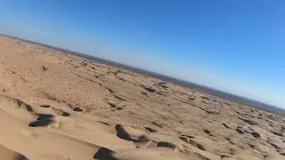 Glamis California Sand Desert Dunes in the Hot Summer