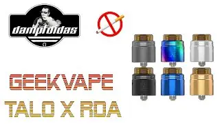 GeekVape TALO X RDA - Wickelanleitung - Postless Deck RDA Review