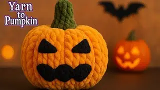 This Little Pumpkin Started as Yarn 🎃🧶